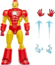 Classic Marvel Legends Series Iron Man (Model 09), Iron Man Comics Collectible 6-Inch Action Figure, Retro-Inspired Blister Card