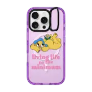 iPhone 16 Pro Impact Ring Stand Case MagSafe Compatible Living Life to the Minimum