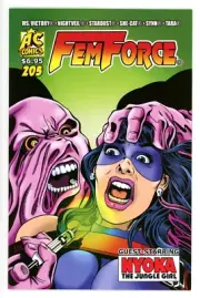 Femforce #205 - Eric Coile NM