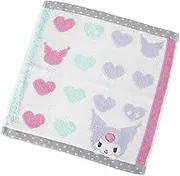 Uchino Sanrio Hyokkori Face Guest Towel, Approx. 13.4 x 13.8 inches (34 x 35 cm), Ivory 4807G139 I