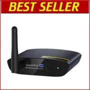 Compact HiFi Bluetooth 5.3 Receiver with RCA, Optical Outputs & Audiophile DAC