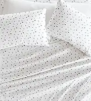 Hotel Collection Ieh-4 Piece-SFL-CK-PI Home Collection Floral 4 Sheet Set, Light Blue, Double