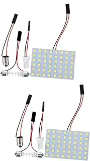 Pcs Versatile Car Interior Light Led Dome Light Panel Led Car Reading Easy Install
