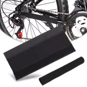2pcs Bike Bicycle Chainstay Frame Protector Cover Chain Stay Guard Black OZ