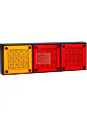 Autolamps Mini Jumbo LED Stop/Tail/Indic Lamp 12/24V Surface Mount (280ARRM)