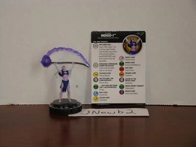HeroClix DC Batman Team Up Super Rare 051 Indigo-1 and ID Card