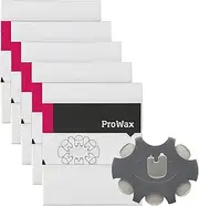 (30 Pcs)Wax Guard Filter for Oticon Prowax Hearing Aid Supplies, Oticon Prowax Hearing Aids Replacement Parts Cleaning Kit Accessories, Suitable any Brand Power Receiver Mold Speaker 100,105dB(5 Pack)