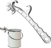 Bucket Opener - Bucket Opener, 24.5cm Bucket lid Opener - Aluminum Tool for Easy Opening of Paint cans, Ergonomic, Lightweight, Ideal for, Workshop & Professional use