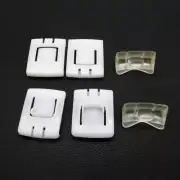 New 2 Set Seat Rail Runner Slider Guide Clip Glide Piece For VW MK1 MK2 MK3 Golf (for: Volkswagen)