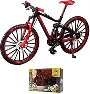 [EIMZU] Mini Mountain Bike Toy, 1:10 Simulated Bicycle Model, Bicycle Model, Alloy Finger Mountain Bike Model Ornaments