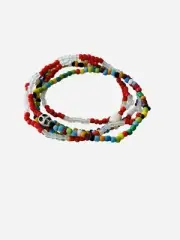 Collar Eleke De Muerto Shango Siete Rayos Palo Mayombe Eggun Santeria IFA Congo