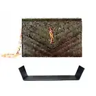 Base Shaper Bag Insert Saver for Saint Laurent YSL Envelope Chain Wallet