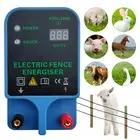 DC12V Solar Power Electric Fence Energizer Electric Fencing Controller 20KM