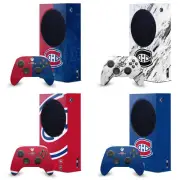 NHL MONTREAL CANADIENS GAME CONSOLE WRAP AND CONTROLLER SKIN FOR XBOX SERIES S