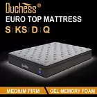 Duchess Pocket Spring Mattress Medium Firm Foam Queen Double King Single Bed