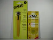 OLFA RTY-4 18mm Rotary Cutter RB18-2 Blades Bundle