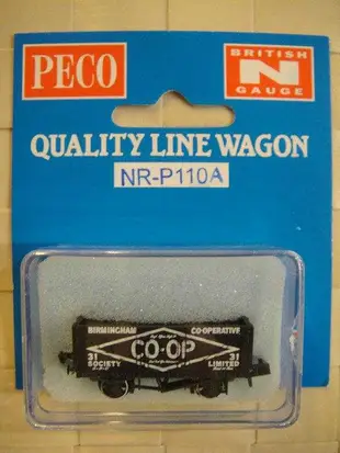 Mini 現貨 Peco NR-P110A N規 Coal 7 plank Birmingham CO-OP
