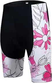 [LMKIJNB] Womens Cycling Jersey Shorts Sleeve Bicycle Clothing Sportswear Biking Suit Tights Spring Autumn Moisture Wicking Quick-Dry UV Protection 3D Gel Padded MTB Outdoor Windproof DF012,C,XXL