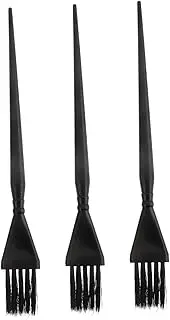 Generic 3pcs Professional Hair Dye Brush Set Salon Coloring Tool for Hair Tinting Dyeing Flexible Stiff Bristles Easy to Women Random Color