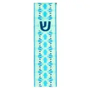 Judaica Perspex Car Mezuzah Case Blue Hamsa Ornaments 4 cm Jewish Israel