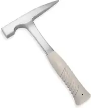 22-Ounce All Steel Rock Pick Hammer with Pointed Tip Geological Geology Tool