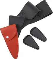Healeved 3sets Professional Scissors Pouch Durable Storage Holder for Hairdressing Tools Lightweight Stylish Design Compact Barber Scissor Case for Easy Access Cleaning 6pcs*3