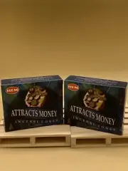 2 packs Hem Attract Incense Cones