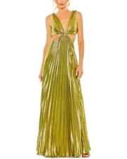 Mac Duggal Pleated Dress