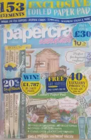 Papercraft Essentials Issue 225 Potting Shed 40 Projects New