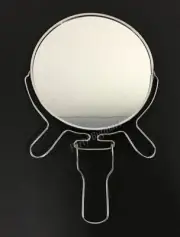 New Round Double-Side Mirror Magnifying Desktop Stand Mirror Cosmetic make up-AU