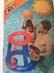 New V3962 Splash Play Bestway Swimming Pool Play Center Basketball,Ring Toss 3+