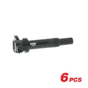 6 x NGK Ignition Coils for Kia Carnival VQ Magentis MG 2.7L V6 24V G6EA 06-11