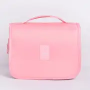 Portable Travel Toiletry Bag, Waterproof Hanging Storage Bag, Mesh Pockets Hook