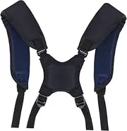 ａ aternee Golf Bag Strap Universal Replacement Double Shoulder Straps, Thick Padded Golf Bag Carry Strap