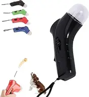 Pet Treat Launcher, Handheld Pet Feeding Toys, Cat Treat Dispenser Training Toys, Dog Treat Dispenser Toy, Interactive Pet Toy for Indoor Outdoor Play Exercise