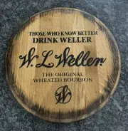 Buffalo Trace Distillery ( Weller) KY Bourbon Barrel Whiskey Head / Top 21”