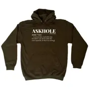 Askhole Noun - Funny Novelty Hoodies Hoodie