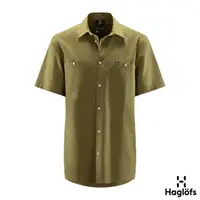在飛比找momo購物網優惠-【Haglofs】男 Curious Hemp 短袖襯衫(橄