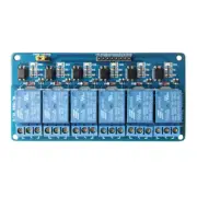 6 Channel 5V Relay Board Module Optocoupler LED for Arduino PiC ARM AVR NEW