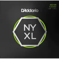 在飛比找蝦皮購物優惠-D'Addario 電貝斯弦 (45-105) NYXL 【