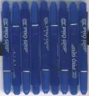 2in. 2ba Blue TARGET PRO GRIP Spinning Nylon Dart Shafts: 3 per set