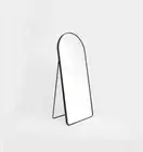 Metal Arched Freestanding Mirror