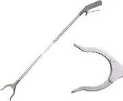 83cm Reacher Grabber - Extra Long Mobility Aid - Heavy Duty Grip Arm - Reaching Assist Reaching Tool Ideal Indoor and Outdoor Reaching Mobility Aid and Trash Grabber Picker Upper Tool