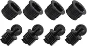 uxcell Speaker Grill Guides Plastic Ball and Socket Type 12mm Dia for Speaker Parts Accessories Pack of 4