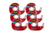 Scotch 109 Removable Double Sided Mounting Poster Tape Dispenser 19mmx3.8m Pack 6