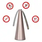 (Gold)Automatic Fly Repellent Fan Fly Fan For Outside Inside Table Use Rest HH