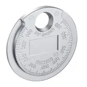 2PC Spark Plug Gap Gauge Measurement Tool Coin- Type 0.6-2.4mm Range Spark Plug