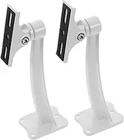 Angoily Adjustable Angle Security Camera Bracket Monitor Camera Stand Universal Mount for Outdoor Use Sturdy Aluminum Alloy Construction