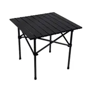 Eeeza Outdoor Steel Frame Foldable Square Camping Table