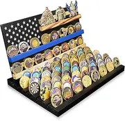 YUN RUI Challenge Coin Display Stand Baked Wood